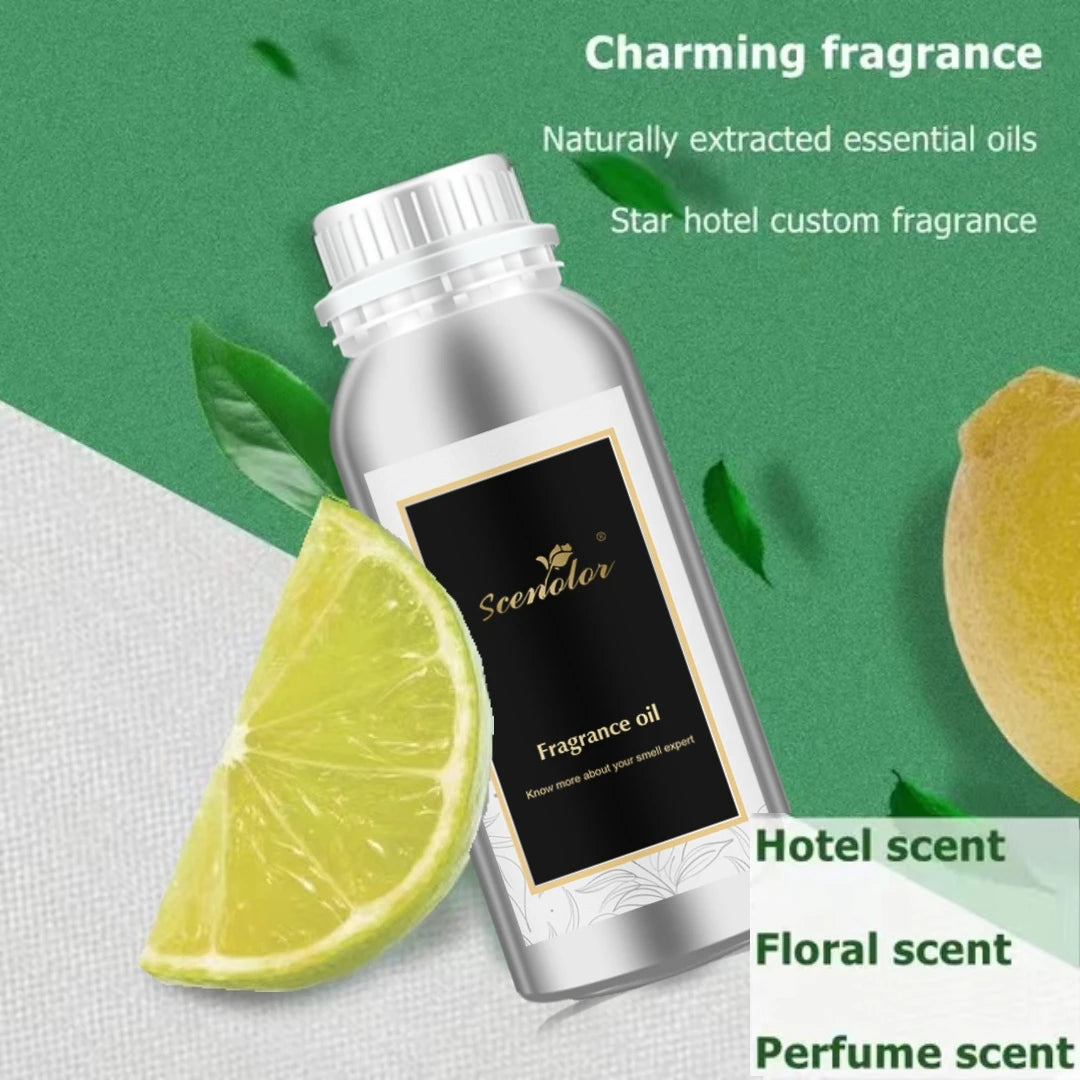 500ml Dropper Natural Plant perfume For Diffuser lemo Coconut Gardenia Jasmine Aroma For Hotel Essential Oils